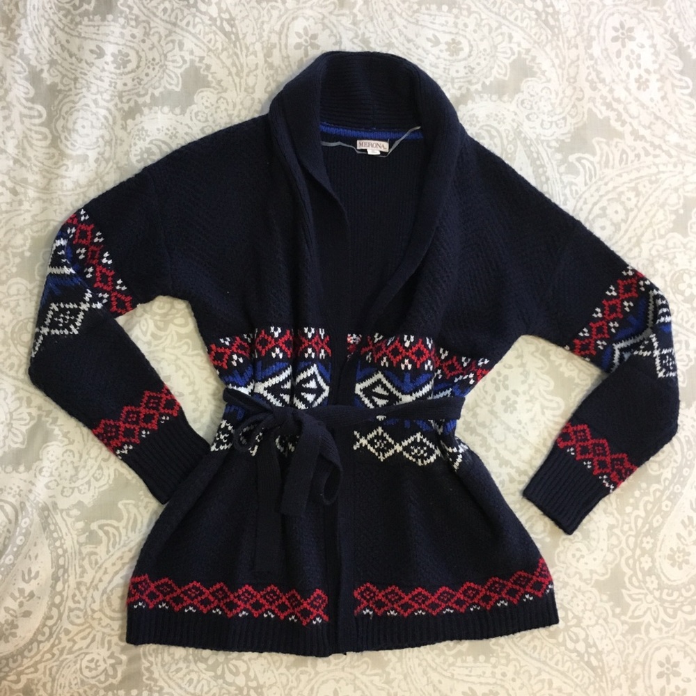 Merona Women’s Belted Sweater (Size M)